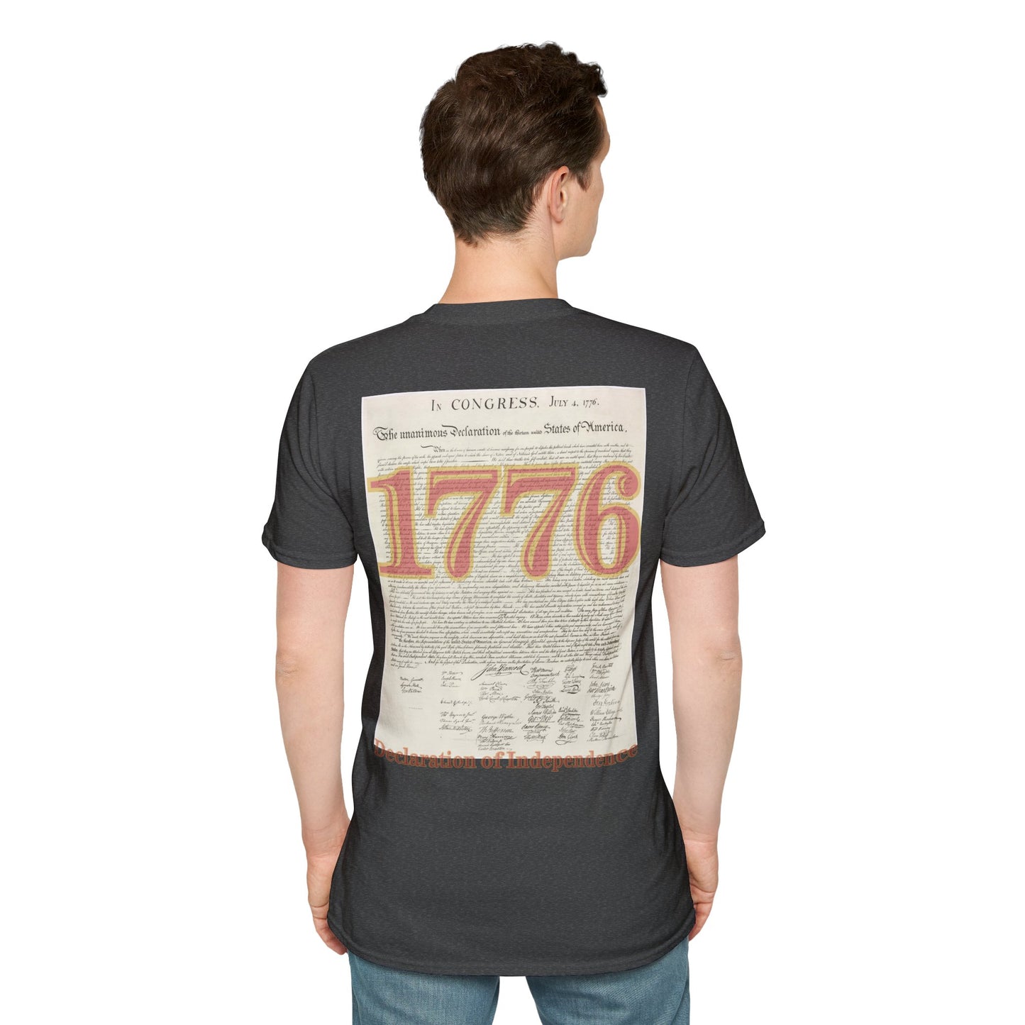 Declaration of Independence Dark colors Unisex T-Shirt by theGreenDragonTavern.shop