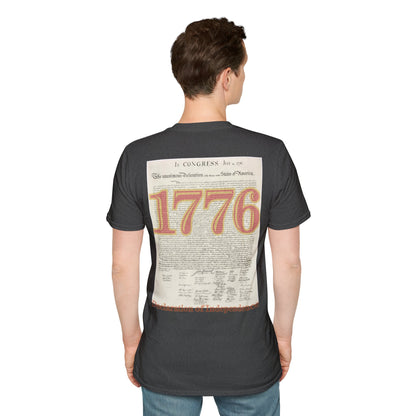 Declaration of Independence Dark colors Unisex T-Shirt by theGreenDragonTavern.shop