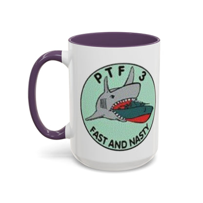 DNASM PTF-3 White Accent Mug by theGreenDragonTavern.shop