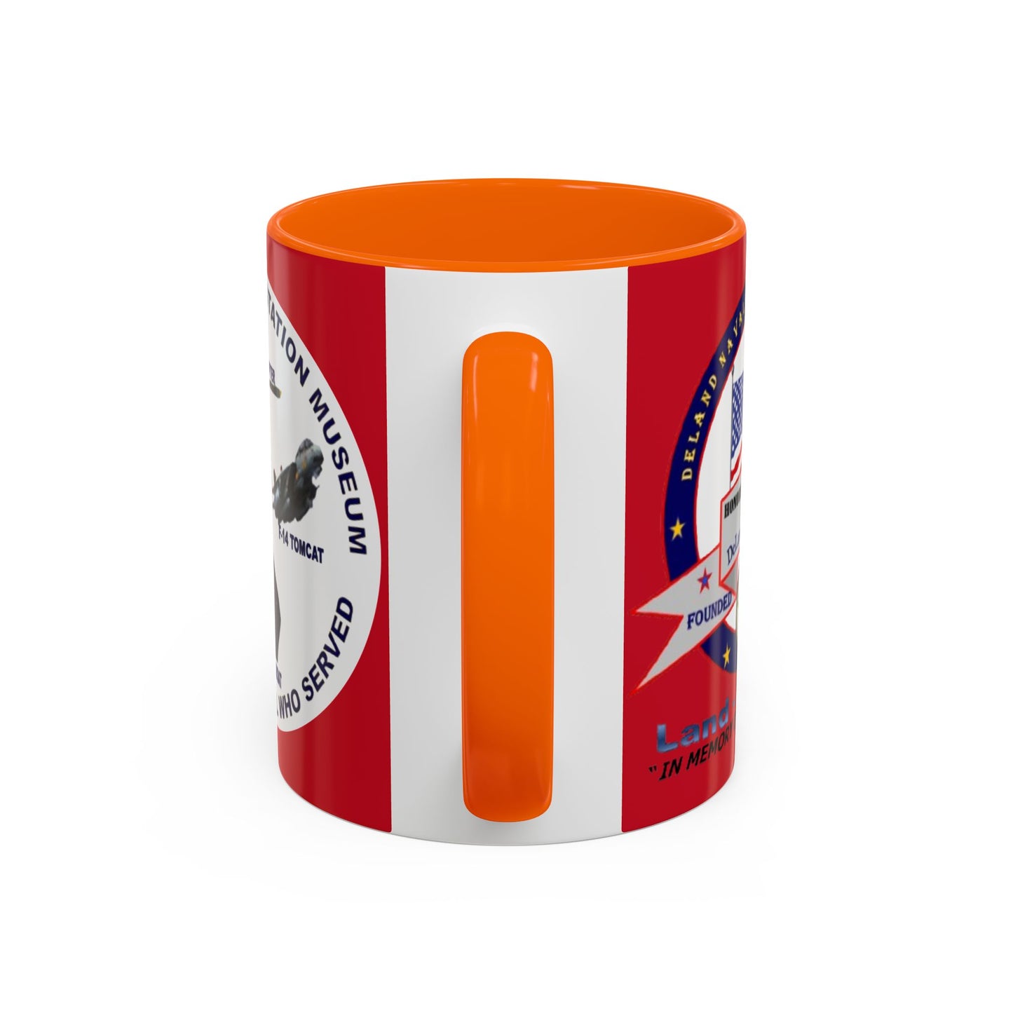 DNASM 2-sided, Founding & Student Art w/WhiteBG Red Accent Mug by theGreenDragonTavern.shop