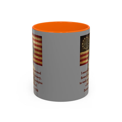 Deborah Sampson, America's Mulan Grey Accent Mug by theGreenDragonTavern.shop