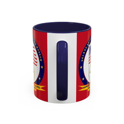 DeLand Naval Air Station Museum Red Accent Mug by theGreenDragonTavern.shop