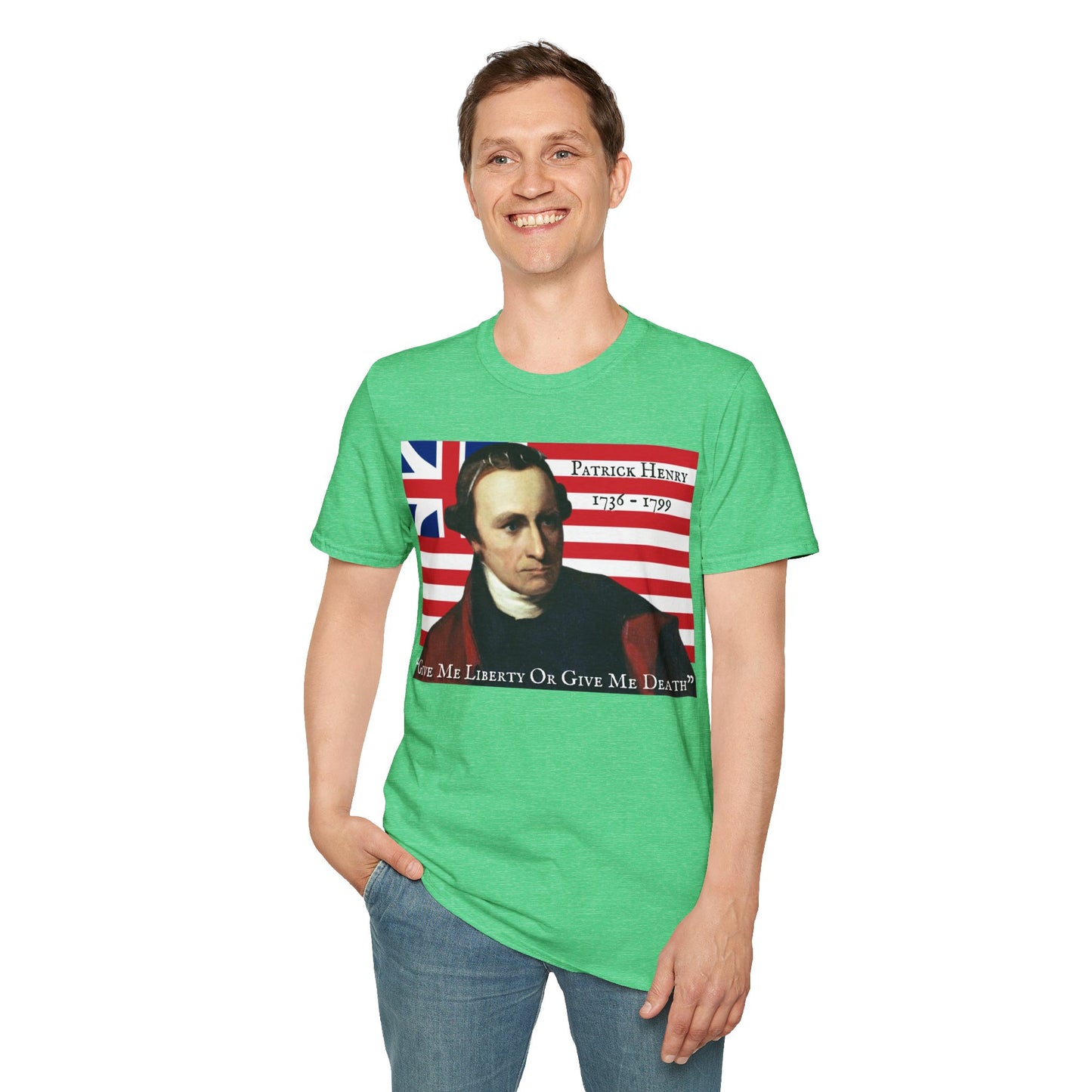 Patrick Henry DKcolors Unisex T-Shirt by theGreenDragonTavern.shop