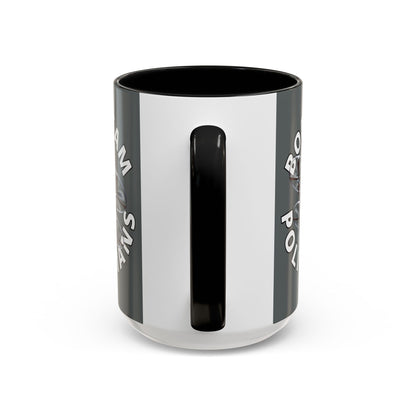 Bodycam the Politicians Drone Grey Accent Mug by theGreenDragonTavern.shop
