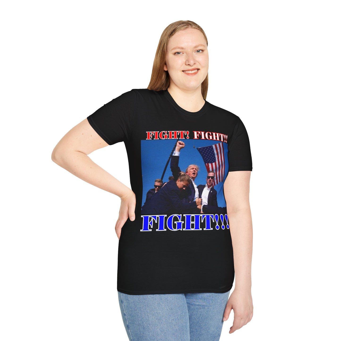 FIGHT! FIGHT!! FIGHT!!! Dark colors Unisex T-Shirt by theGreenDragonTavern.shop