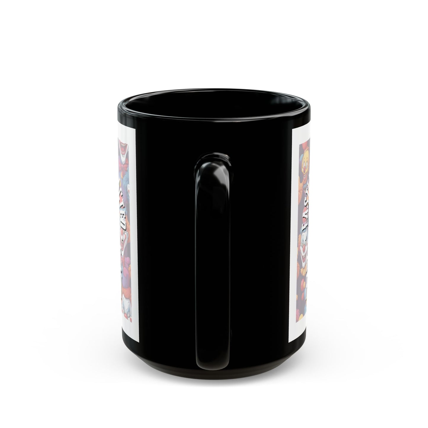 Easily Distracted by Heinous Fuckery Little Jinx White Mug by theGreenDragonTavern.shop