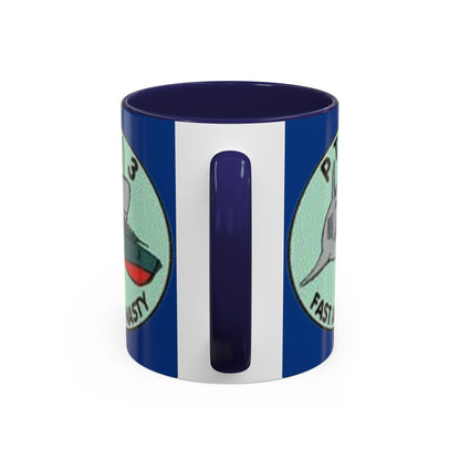 DNASM PTF-3 Blue Accent Mug by theGreenDragonTavern.shop