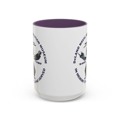 DNASM Student art White Accent Mug by theGreenDragonTavern.shop