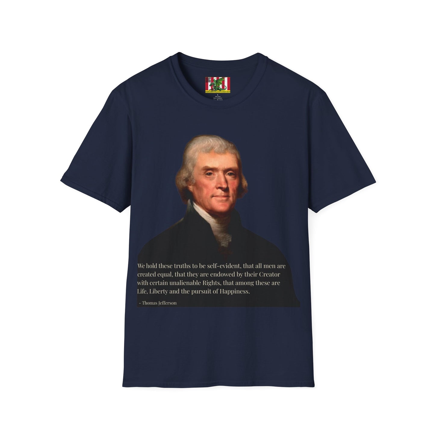 We hold these truths to be self-evident Dark colors Unisex T-Shirt by theGreenDragonTavern.shop