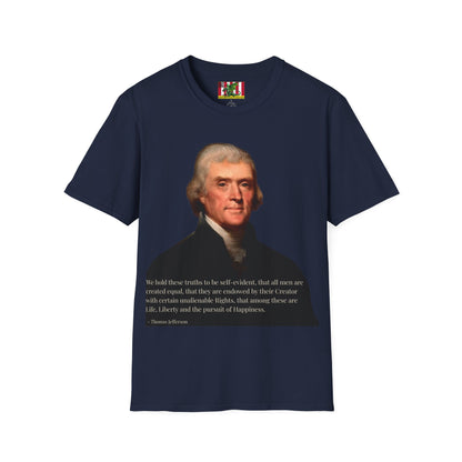 We hold these truths to be self-evident Dark colors Unisex T-Shirt by theGreenDragonTavern.shop