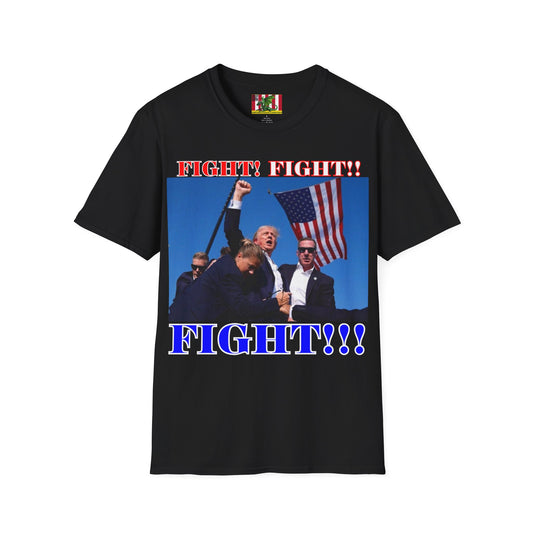 FIGHT! FIGHT!! FIGHT!!! Dark colors Unisex T-Shirt by theGreenDragonTavern.shop