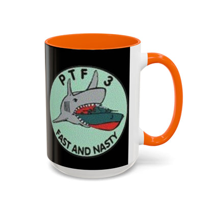 DNASM PTF-3 Black Accent Mug by theGreenDragonTavern.shop