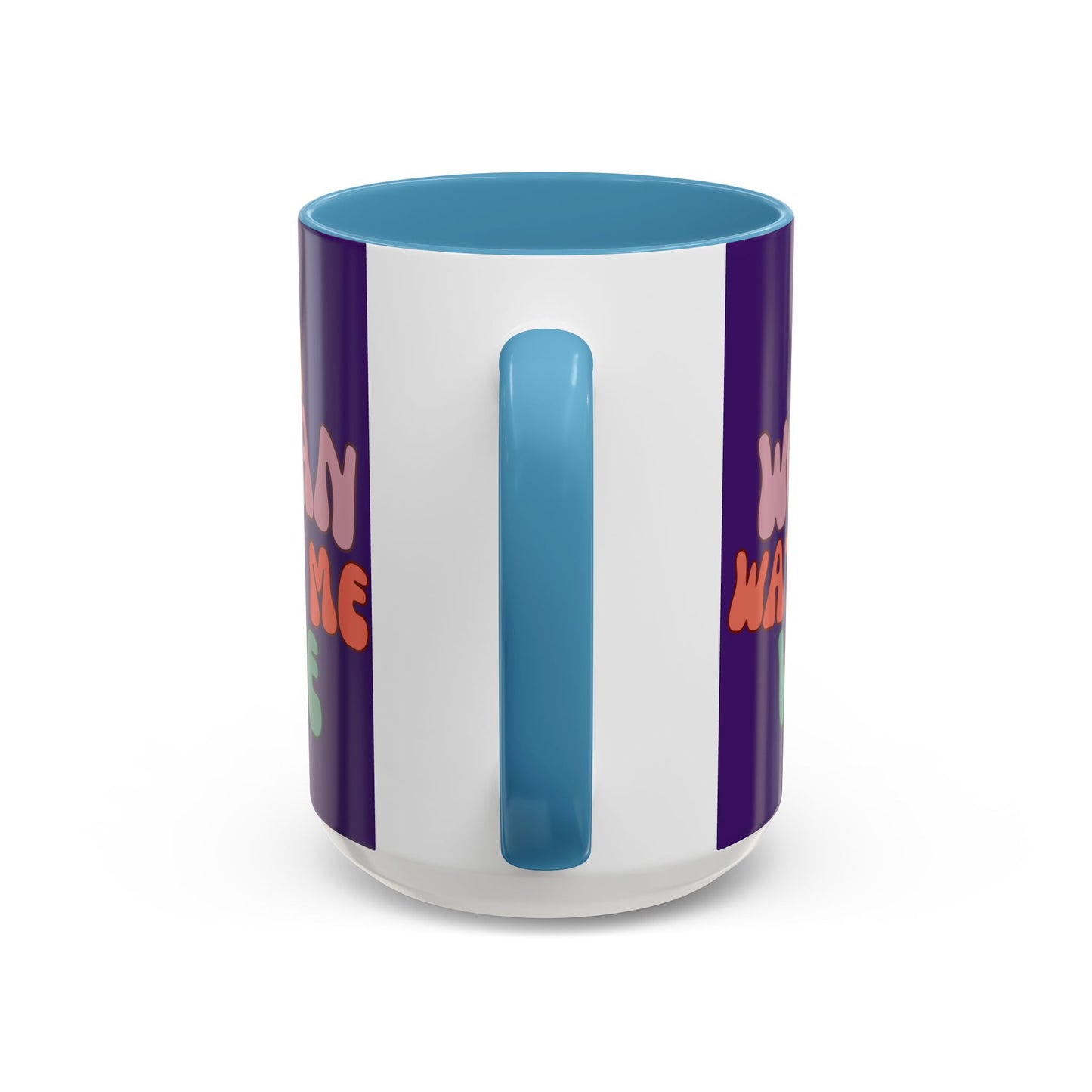 I Am Woman Watch Me Vote Dark Purple Accent Mug by theGreenDragonTavern.shop