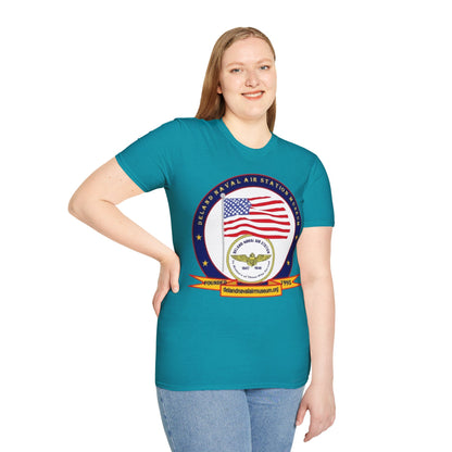 DeLand Naval Air Station Museum Darker Colors Unisex T-Shirt by theGreenDragonTavern.shop