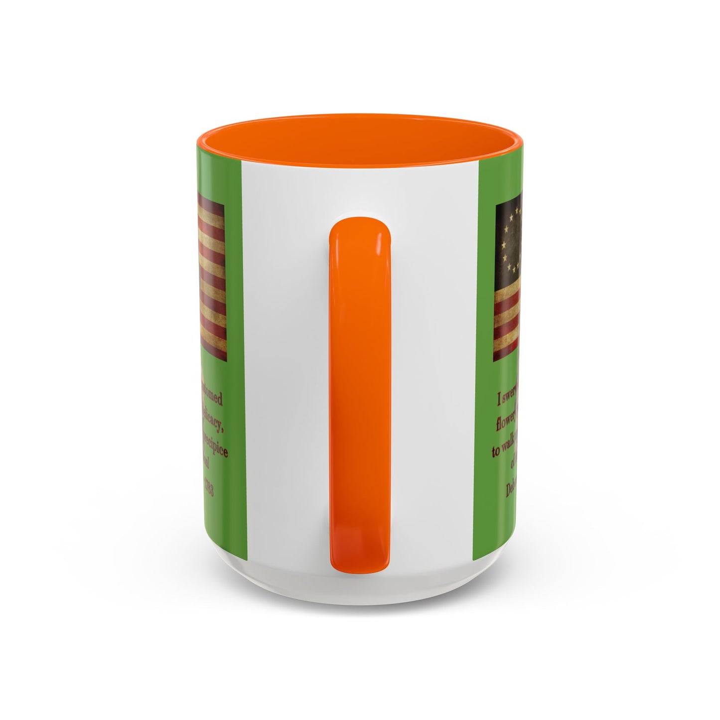 Deborah Sampson, America's Mulan Green Accent Mug by theGreenDragonTavern.shop