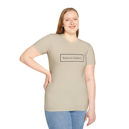 Heinous Fuckery Light colors Unisex T-Shirt by theGreenDragonTavern.shop