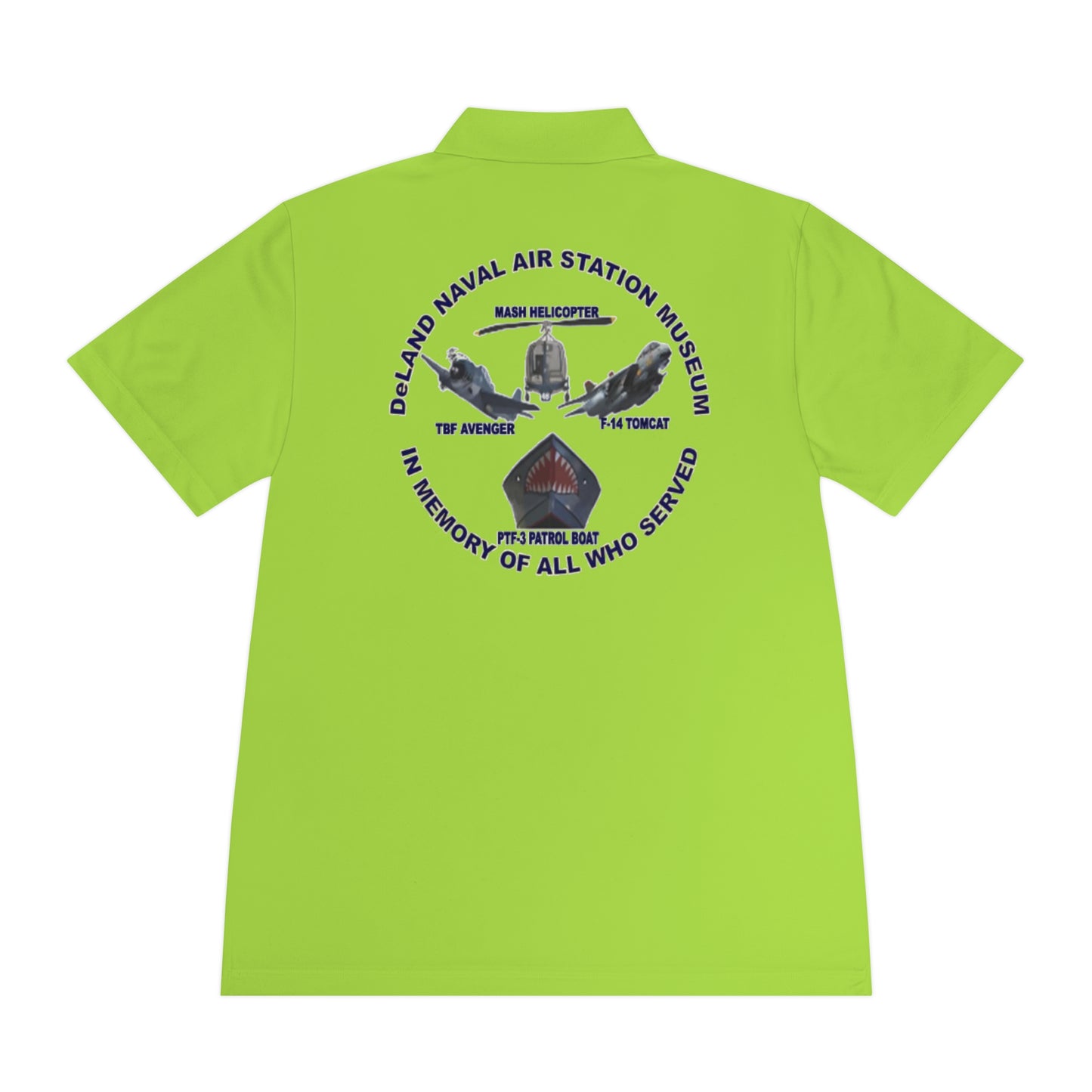 DNASM Student Art 2-Sided Sport Polo Shirt by theGreenDragonTavern.shop
