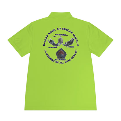 DNASM Student Art 2-Sided Sport Polo Shirt by theGreenDragonTavern.shop