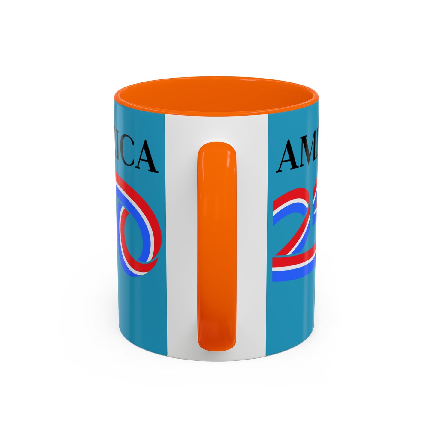 America 250 Turquoise Accent Mug by theGreenDragonTavern.shop