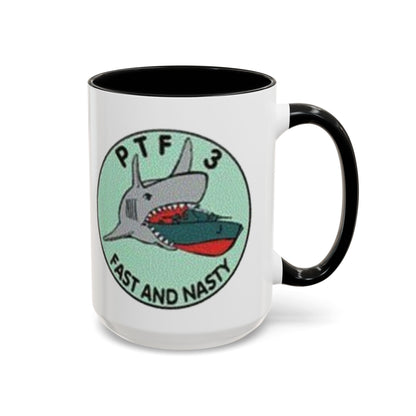 DNASM PTF-3 White Accent Mug by theGreenDragonTavern.shop