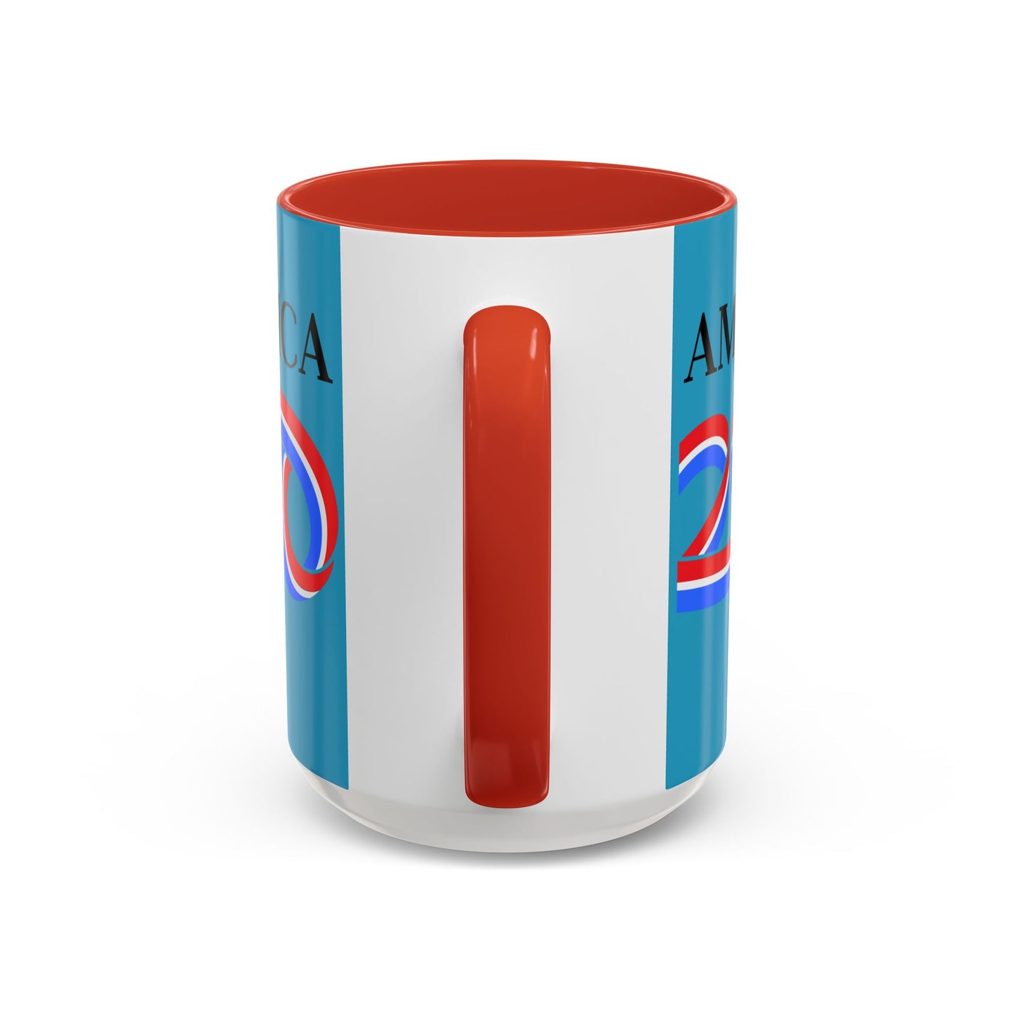 America 250 Turquoise Accent Mug by theGreenDragonTavern.shop