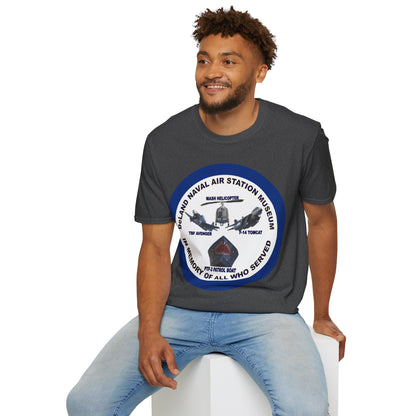 DNASM Student Art Navy Frame Darker colors Unisex T-Shirt by theGreenDragonTavern.shop