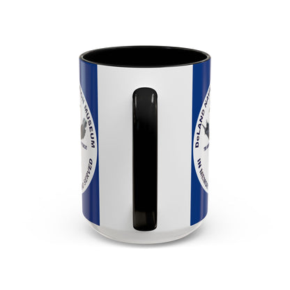 DNASM Student Art Blue Accent Mug by theGreenDragonTavern.shop