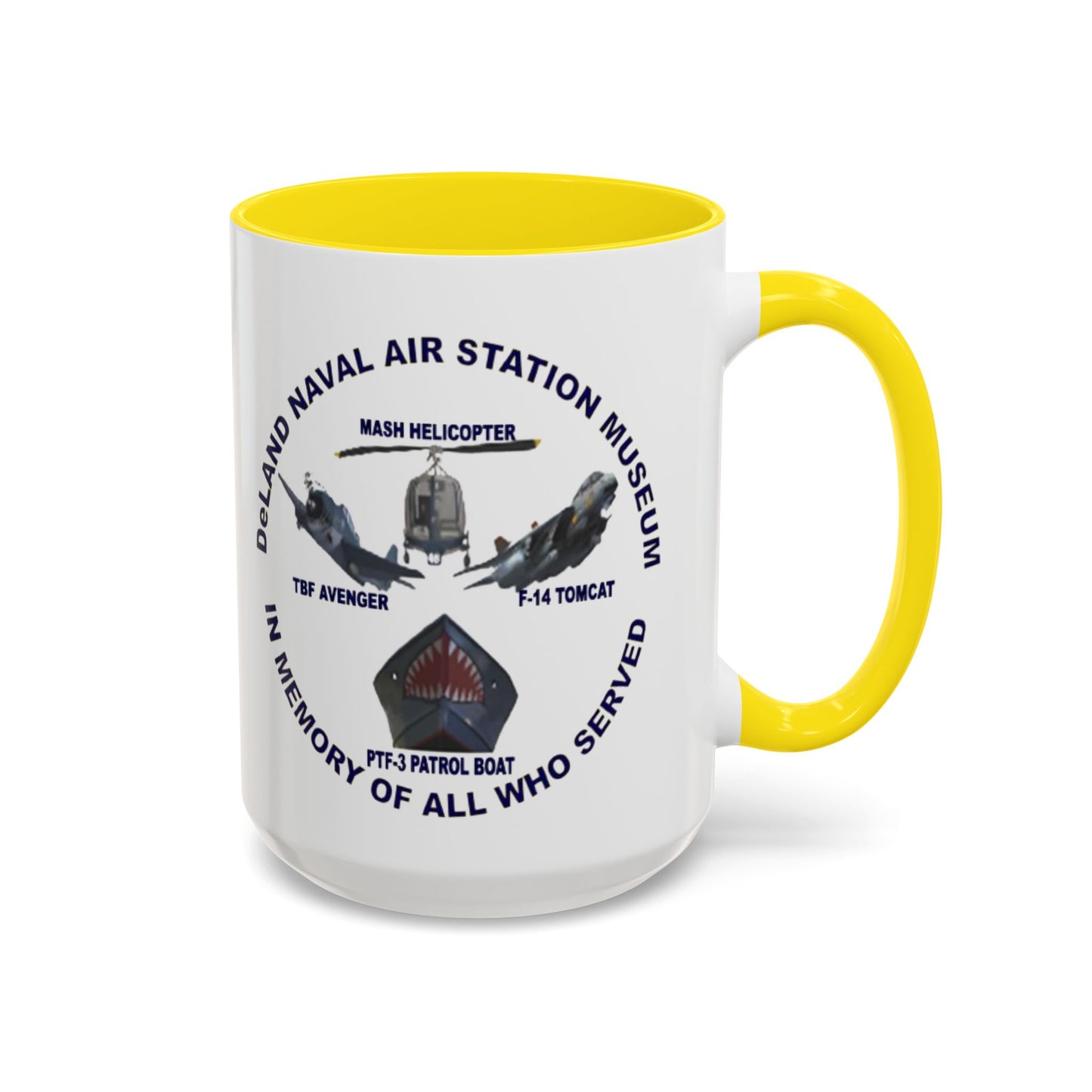 DNASM Student art White Accent Mug by theGreenDragonTavern.shop