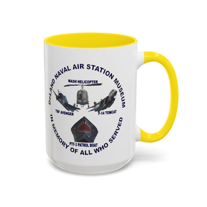 DNASM Student art White Accent Mug by theGreenDragonTavern.shop
