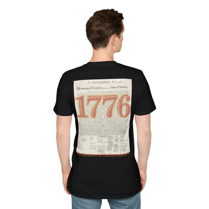 Declaration of Independence Dark colors Unisex T-Shirt by theGreenDragonTavern.shop