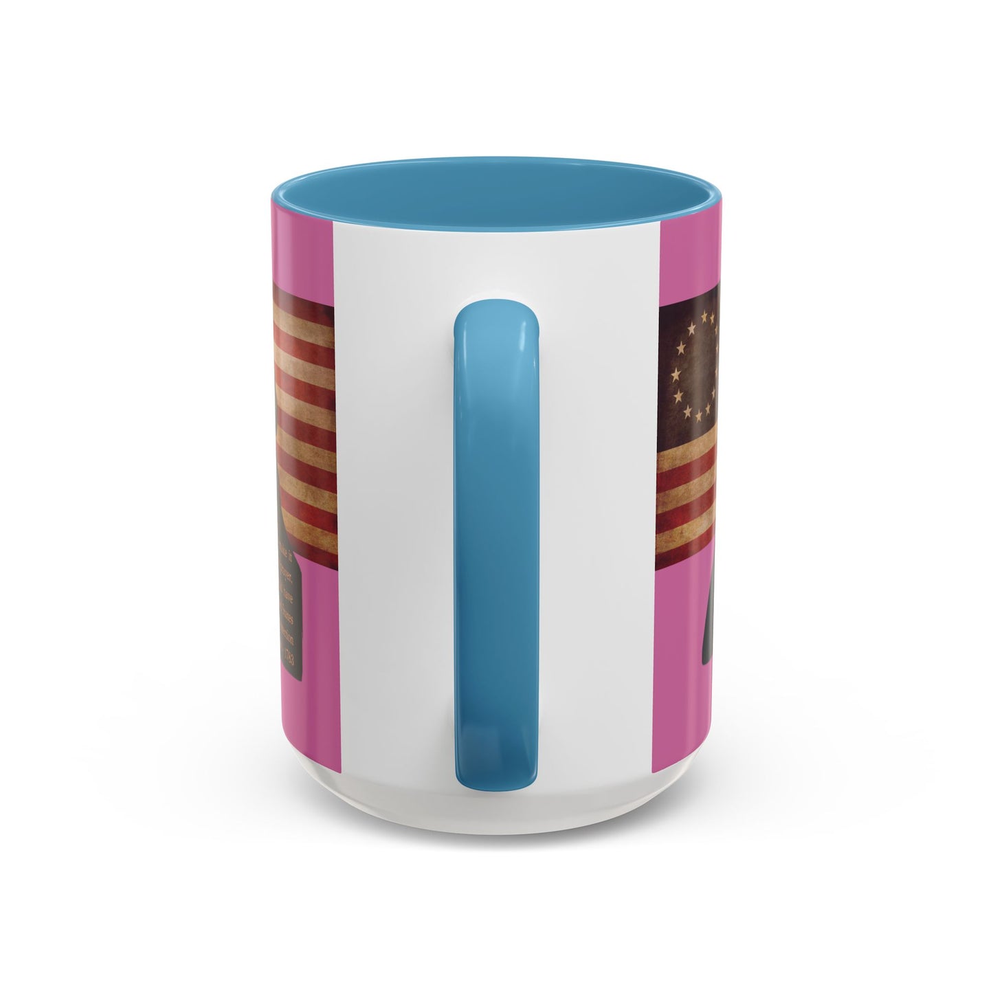 Washington's Earnest Prayer Pink Accent Mug by theGreenDragonTavern.shop