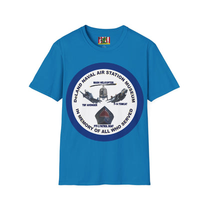DNASM Student Art Navy Frame Darker colors Unisex T-Shirt by theGreenDragonTavern.shop