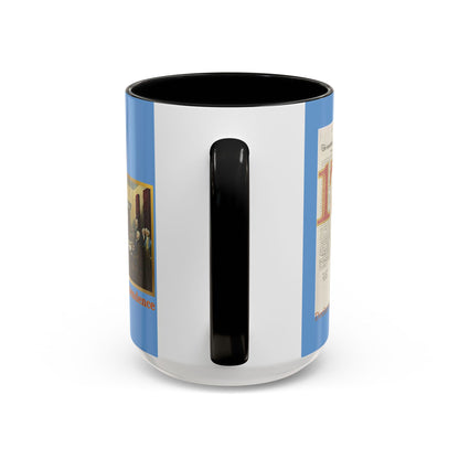Declaration of Independence Light Blue Accent Mug by theGreenDragonTavern.shop