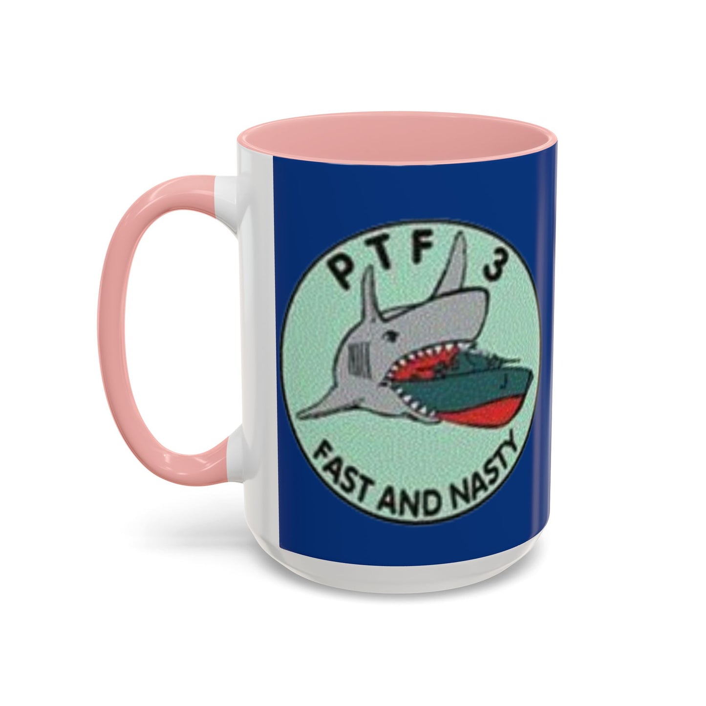 DNASM PTF-3 Blue Accent Mug by theGreenDragonTavern.shop