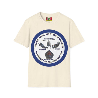 DNASM Student Art Navy Frame Lighter colors Unisex T-Shirt by theGreenDragonTavern.shop