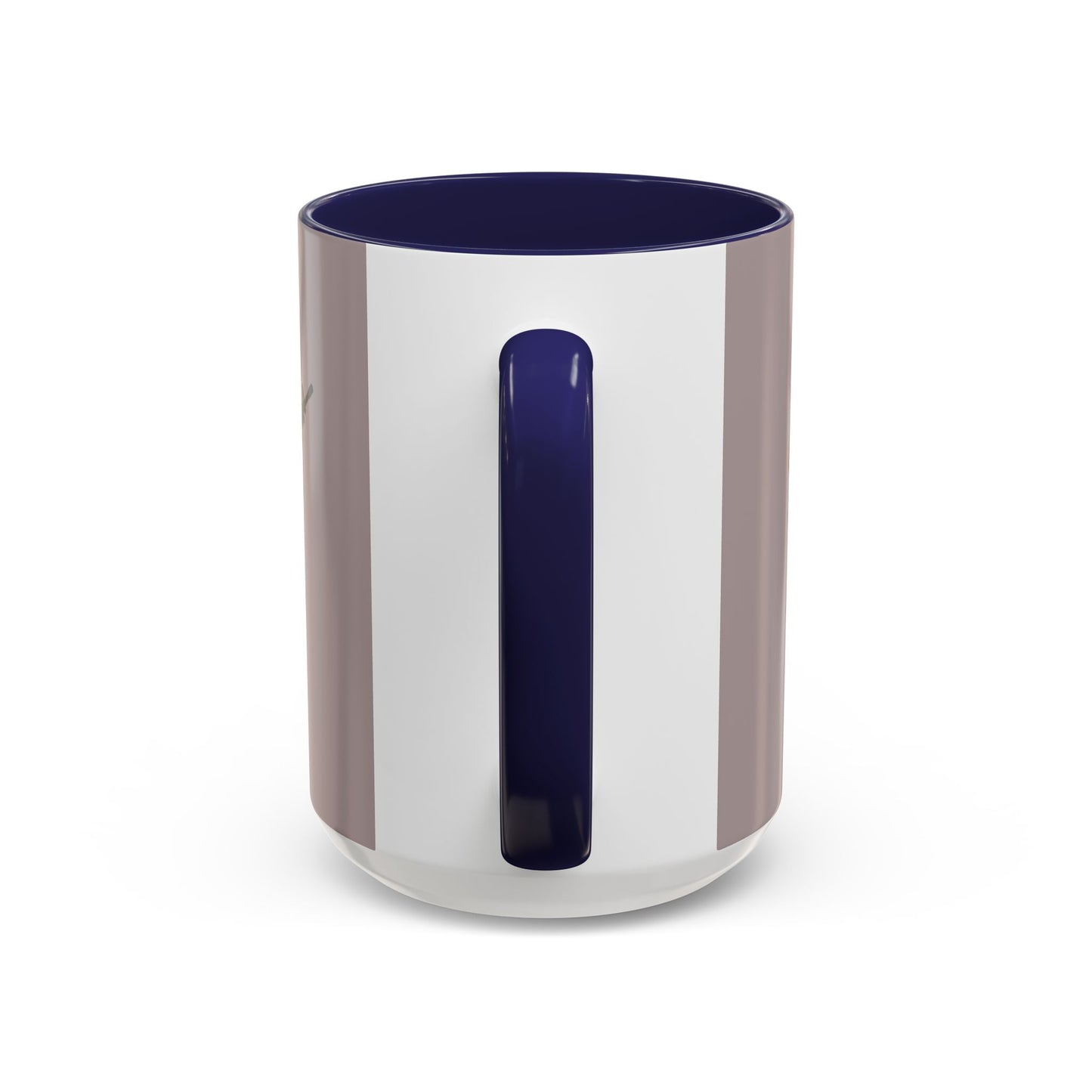Hula Girl Packin' Heat Grey Accent Mug by theGreenDragonTavern.shop