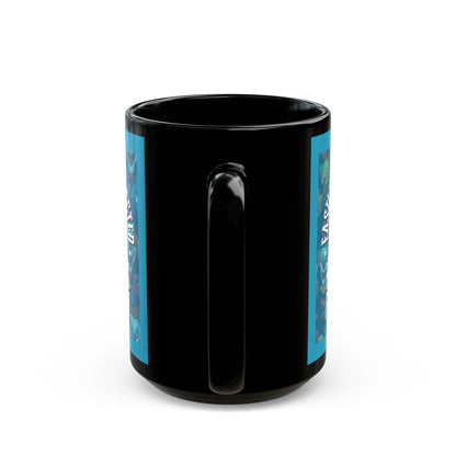 Easily Distracted by Heinous Fuckery Little Jinx Turquoise Mug by theGreenDragonTavern.shop
