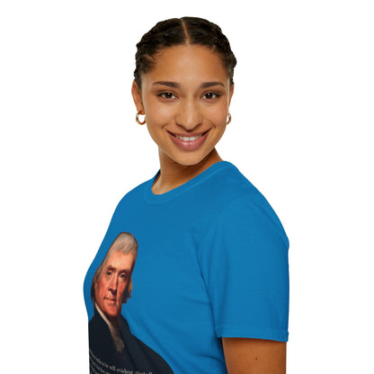 We hold these truths to be self-evident Dark colors Unisex T-Shirt by theGreenDragonTavern.shop