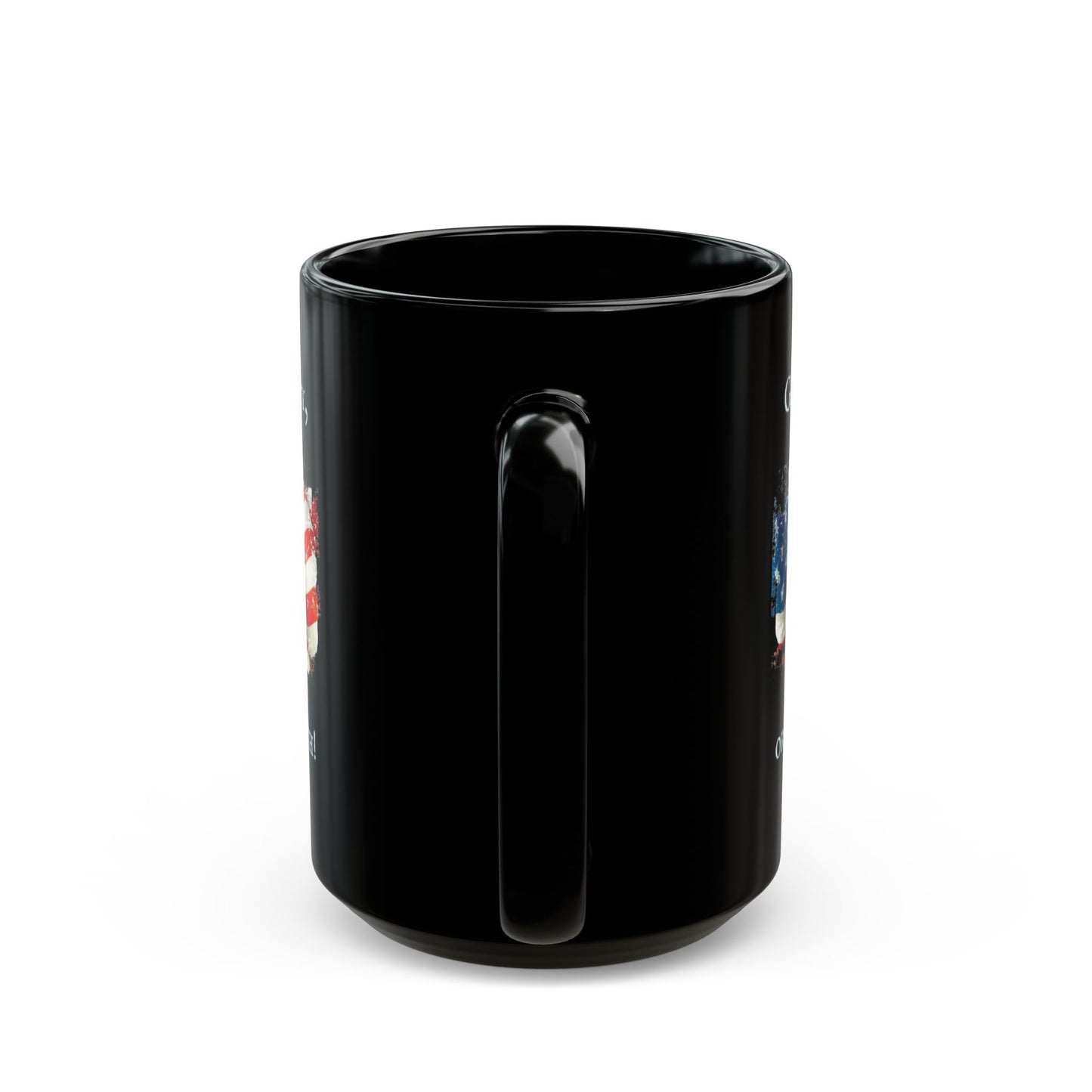 Vendetta, "Give me liberty, or give me death!" Black Mug by theGreenDragonTavern.shop