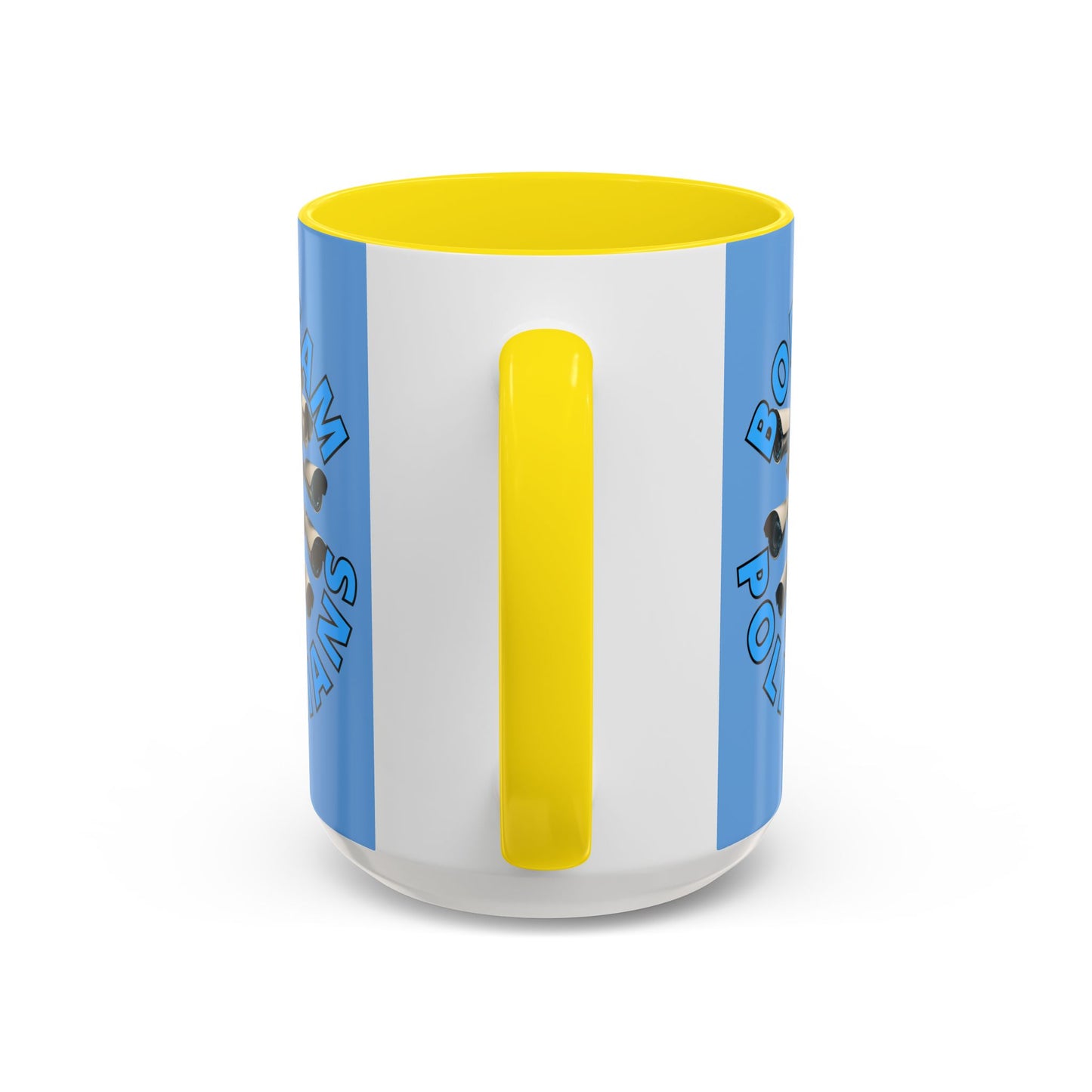 Bodycam the Politicians Cameras Blue Accent Mug by theGreenDragonTavern.shop