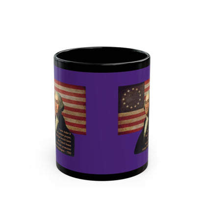Washington's Earnest Prayer Purple Mug by theGreenDragonTavern.shop