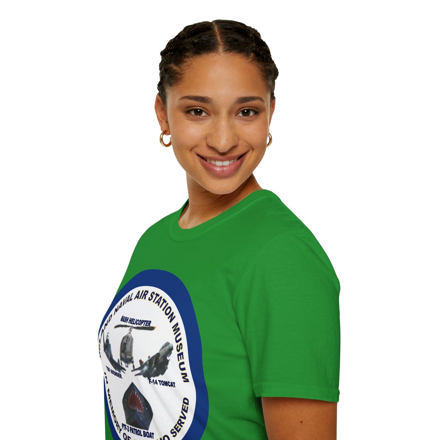 DNASM Student Art Navy Frame Darker colors Unisex T-Shirt by theGreenDragonTavern.shop