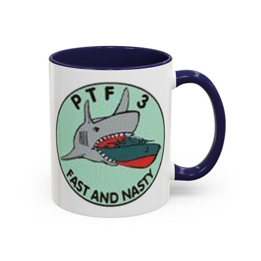 DNASM PTF-3 White Accent Mug by theGreenDragonTavern.shop