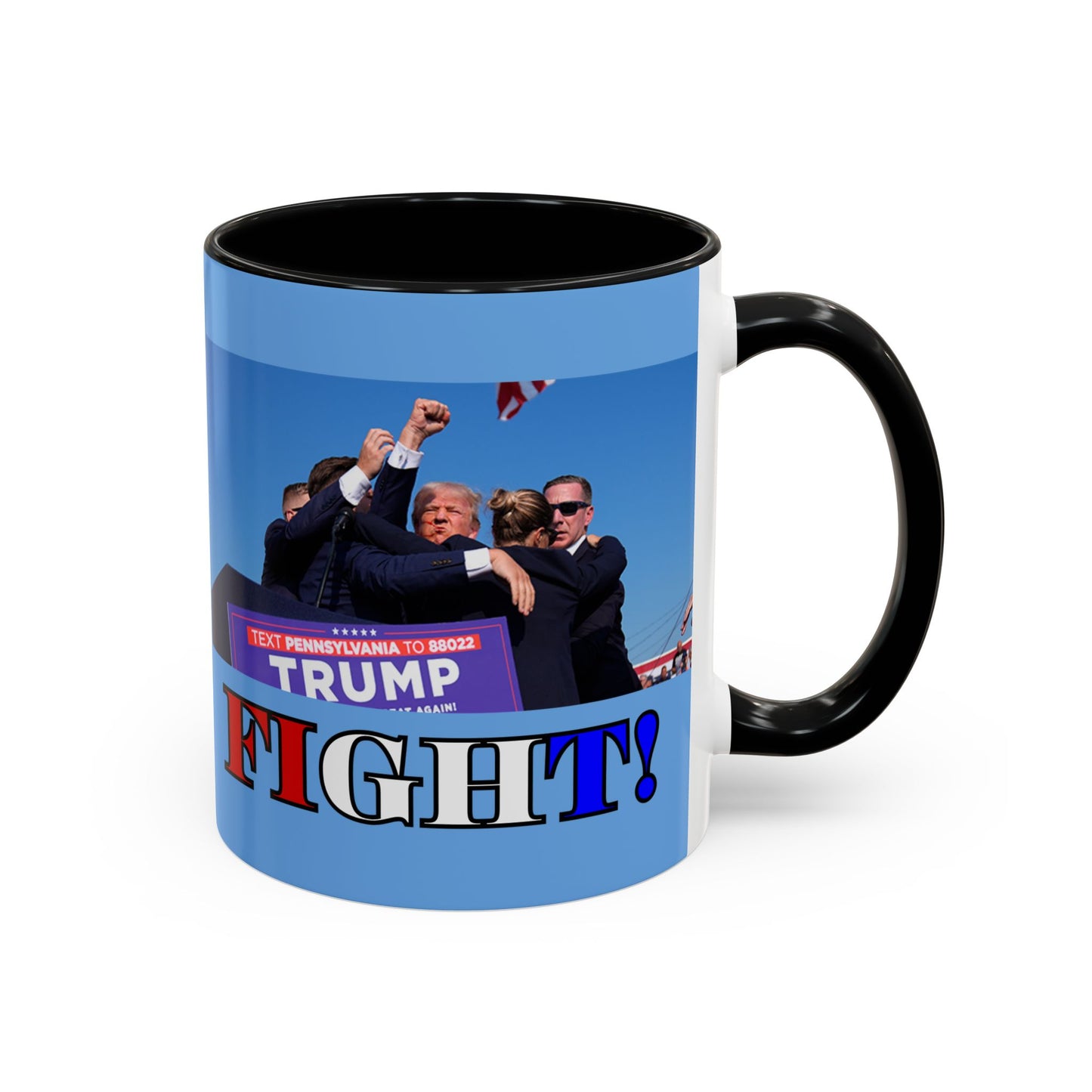 Fight! Accent Mug by theGreenDragonTavern.shop