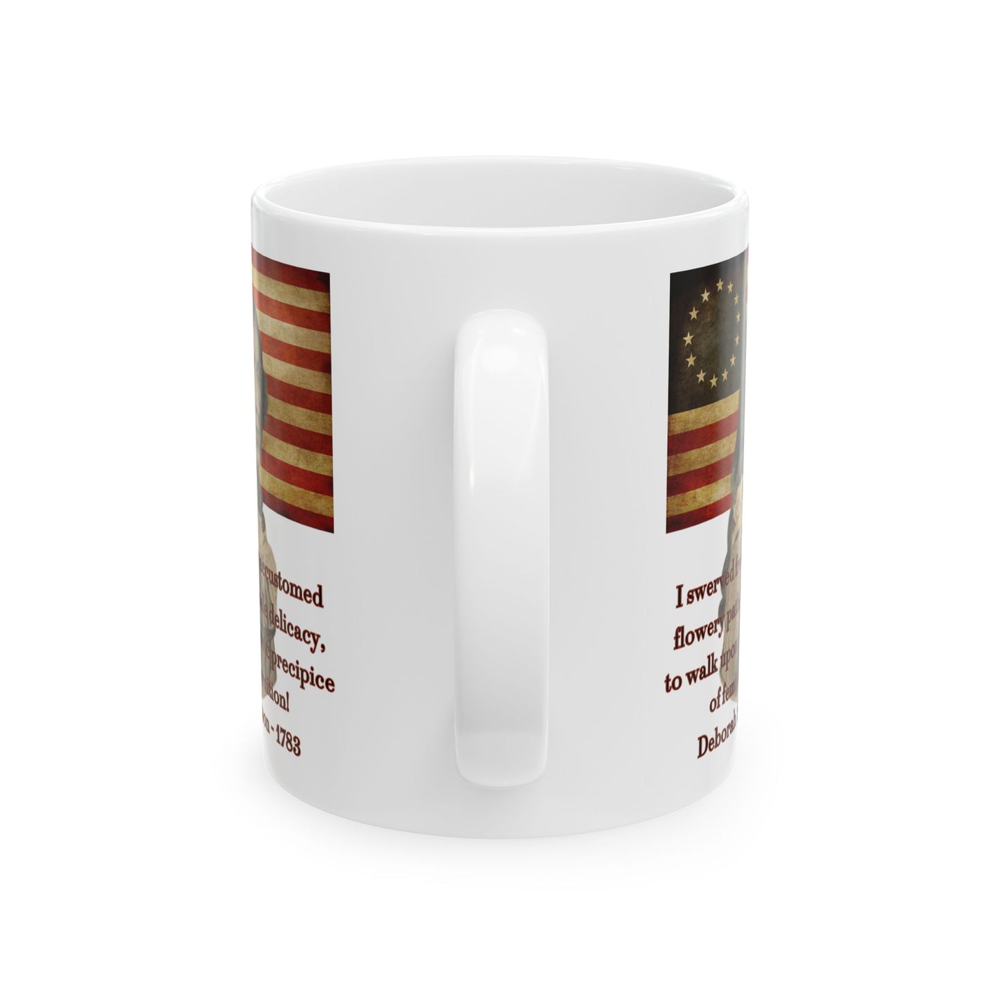 Deborah Sampson, America's Mulan White Mug by theGreenDragonTavern.shop