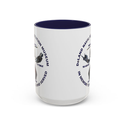 DNASM Student art White Accent Mug by theGreenDragonTavern.shop