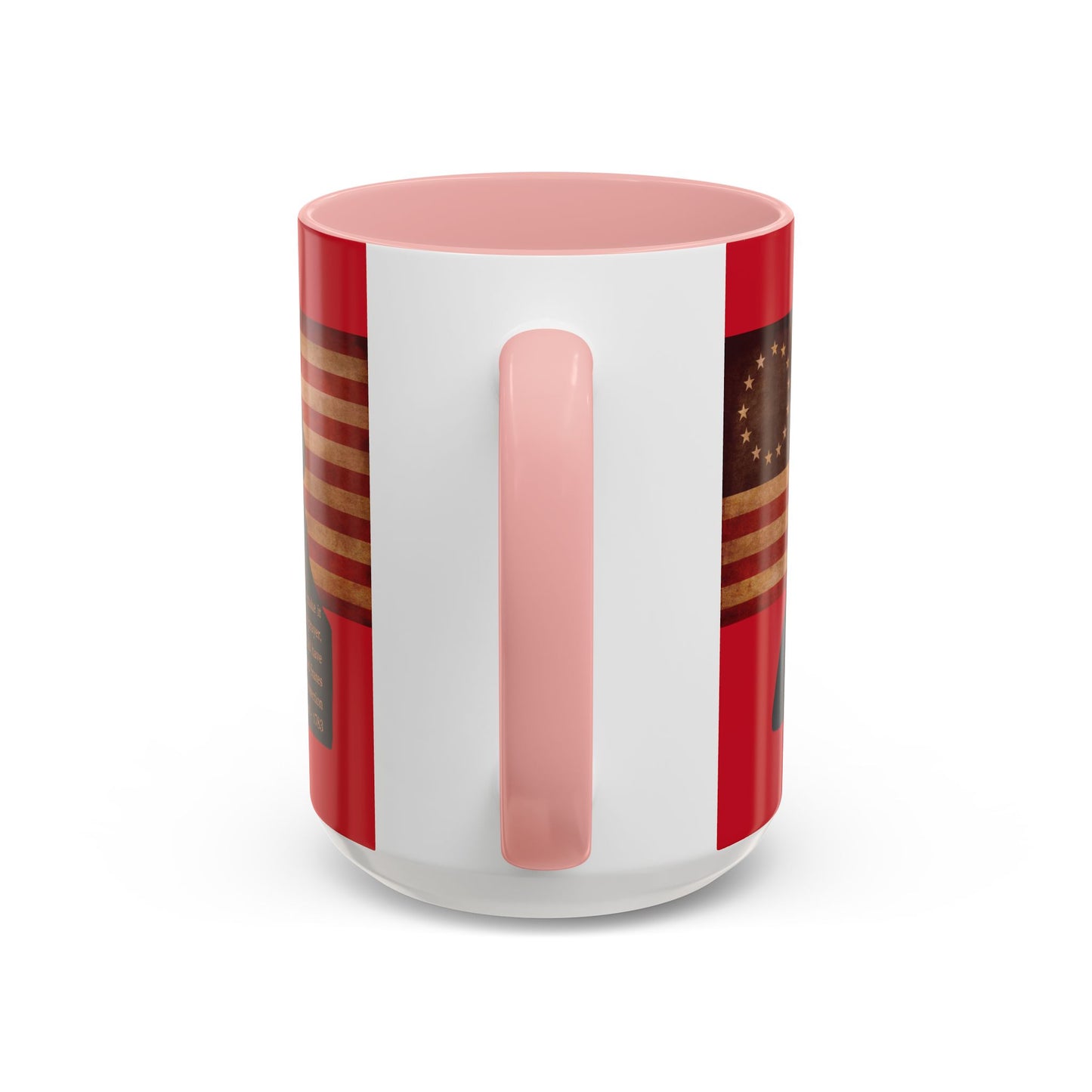 Washington's Earnest Prayer Red Accent Mug by theGreenDragonTavern.shop