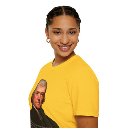 We hold these truths to be self-evident Light colors Unisex T-Shirt by theGreenDragonTavern.shop