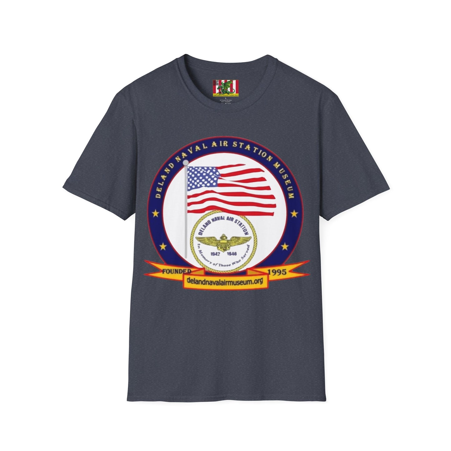 DeLand Naval Air Station Museum Darker Colors Unisex T-Shirt by theGreenDragonTavern.shop
