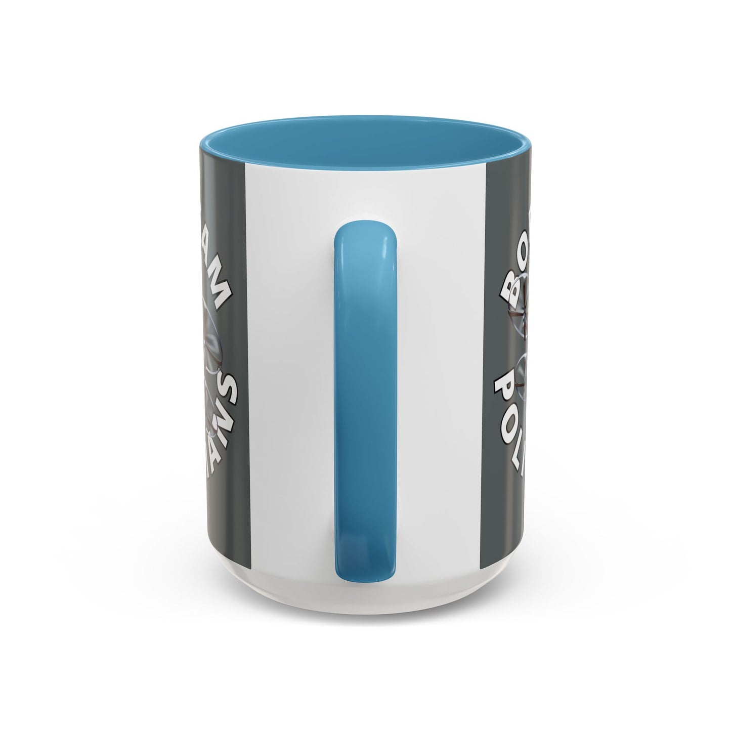 Bodycam the Politicians Drone Grey Accent Mug by theGreenDragonTavern.shop